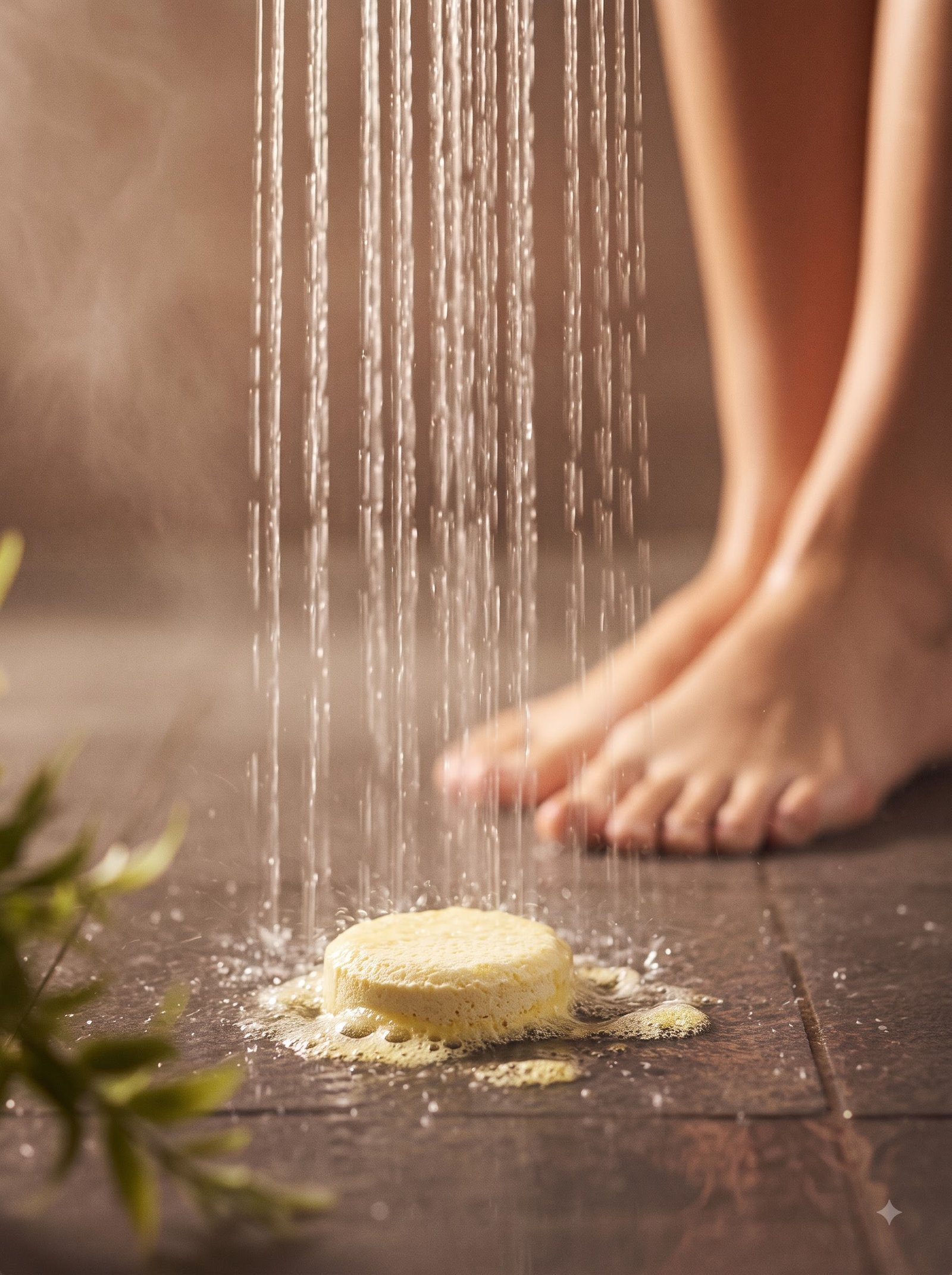 Place your shower steamer